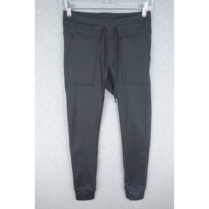 Aerie Offline Leggings Womens Medium Black High Waist Regular Rise Stretch Yoga